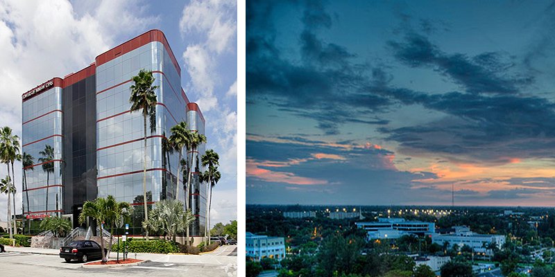 Commercial Real Estate Projects & Developments by the Tremont Group in the USA : Towers of Coral Springs, Office Building in Coral Springs Florida.