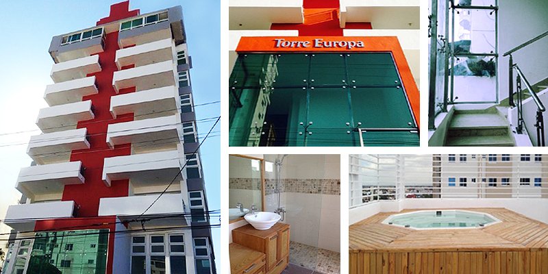 Commercial Real Estate Developper in the DR : Torre Europa Apartments in Santo Domingo, Dominican Republic.